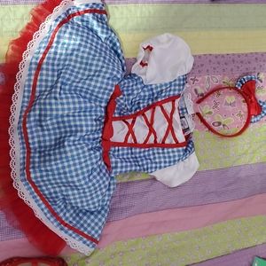 Wizard of oz costume with headband
